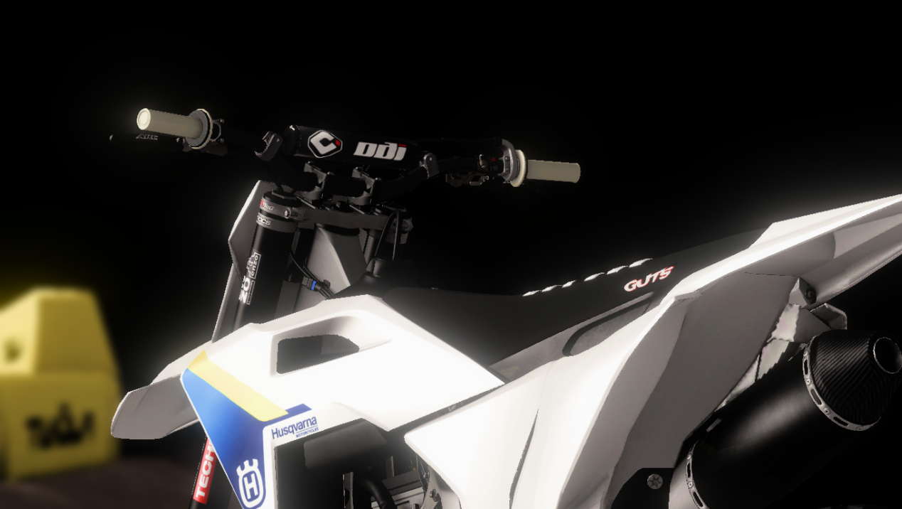 HUSQVARMA Cycra plate Husqvarna 250 2026 Parts : -HGS -ENZO Suspensions ( SHOCK AND FRONT ) -ODI Bars -Cycra plate -ARC Levers -Guts Seat